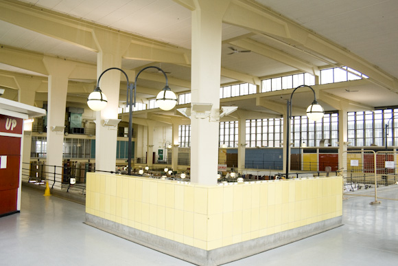 the interior of the no more wakefield market